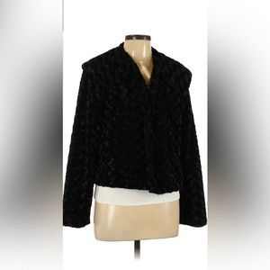 FEVER Black Faux Fur Jacket